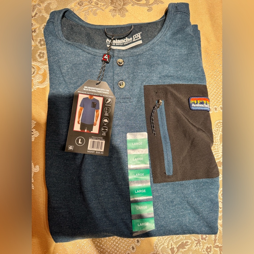 new Avalanche T-shirt! Size large